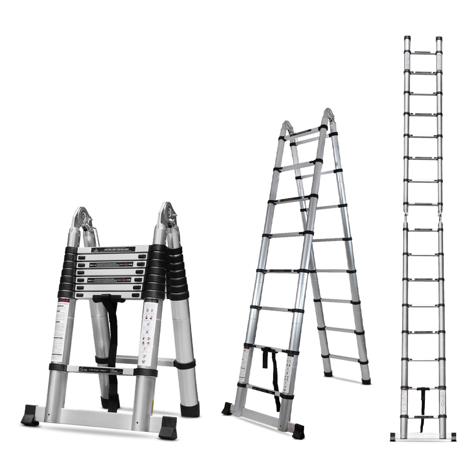 PROSERVE DOUBLE SIDE TELESCOPIC LADDER